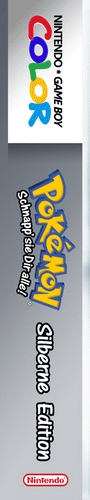 Pokémon : Silver Version — box-2D-side (DE)