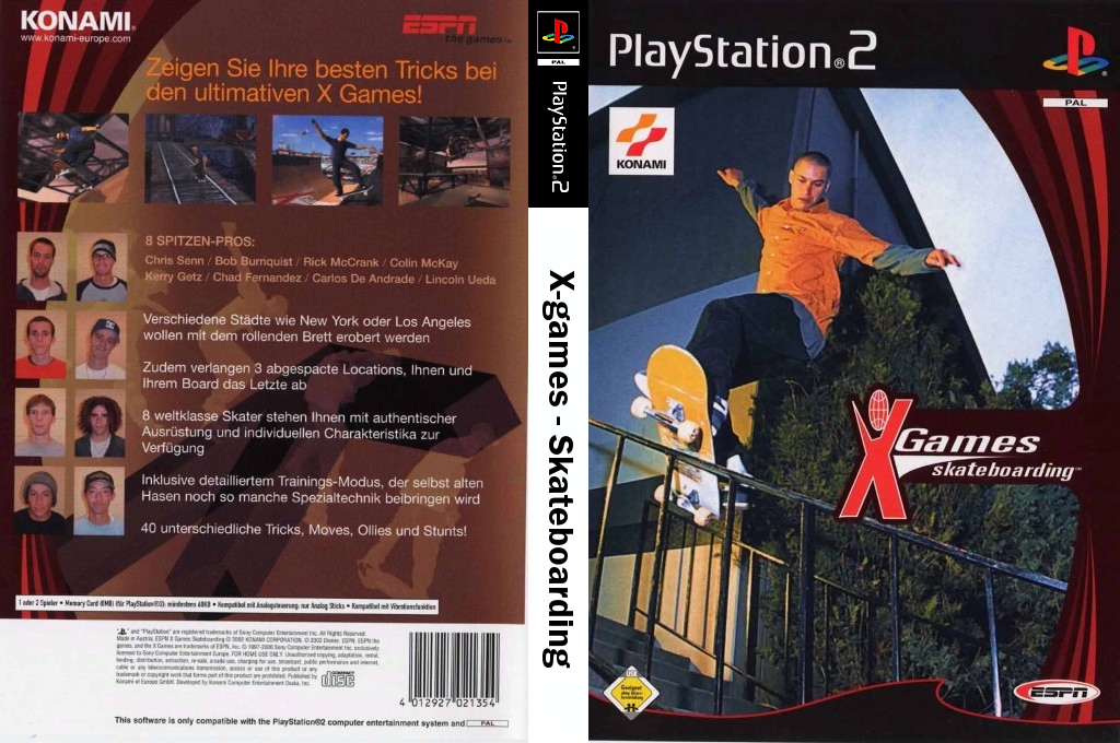 X-games - Skateboarding — box-texture (DE)
