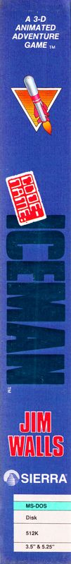 Code-Name - Iceman — box-2D-side (US)