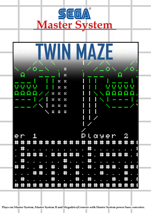 Twin Maze box art