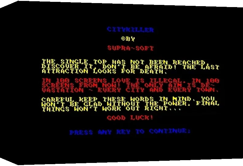 Citykiller — box-3D (WOR)