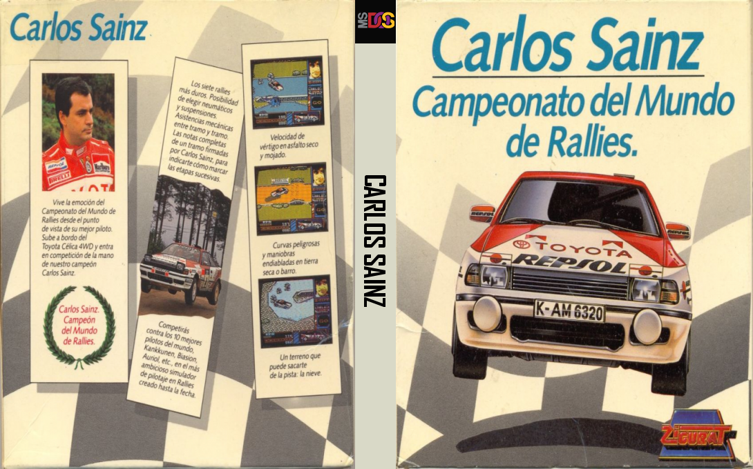Carlos Sainz - Campeonato del Mundo de Rallies — box-texture (SP)