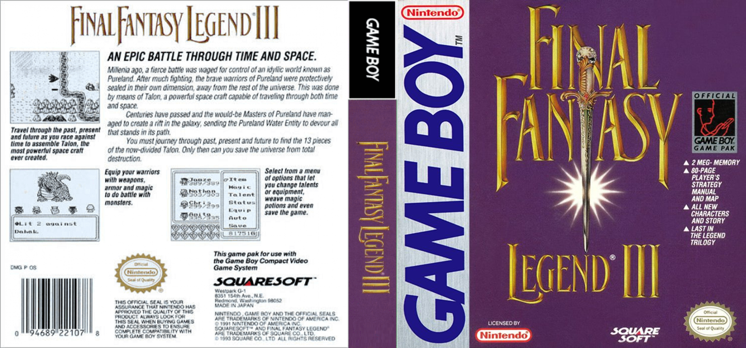Final Fantasy Legend 3 — box-texture (US)