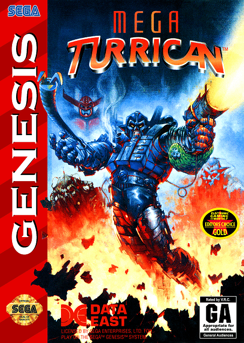 Mega Turrican box art