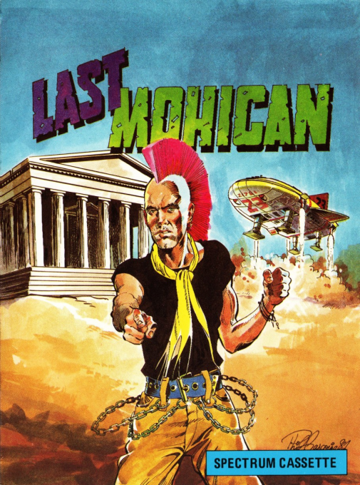 Last Mohican, The box art