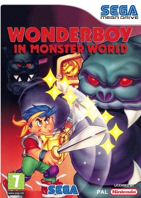 Wonder Boy In Monster World — box-2D (FR)