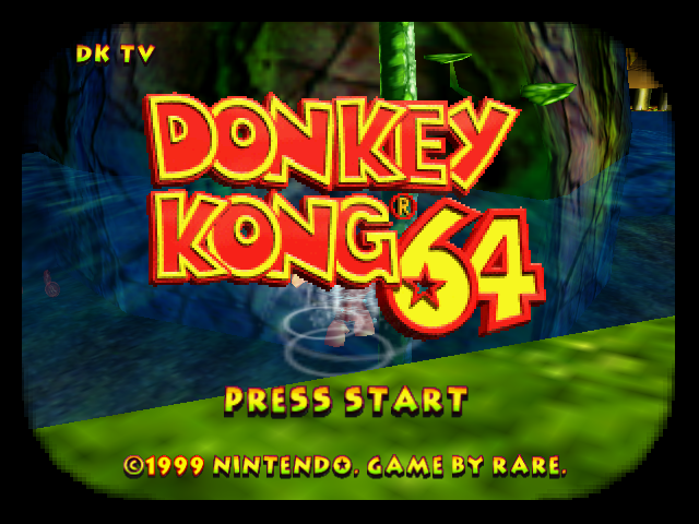 Donkey Kong 64 — sstitle (WOR)