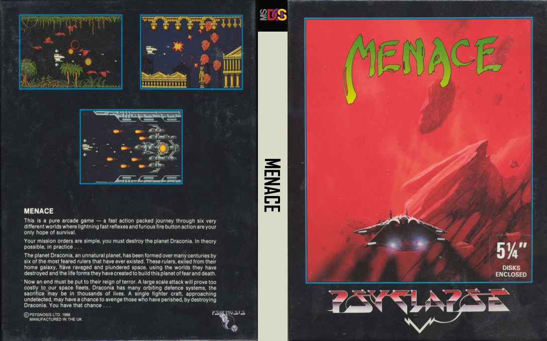 Menace — box-texture (EU)