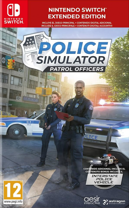 Police Simulator Patrol Officers box art
