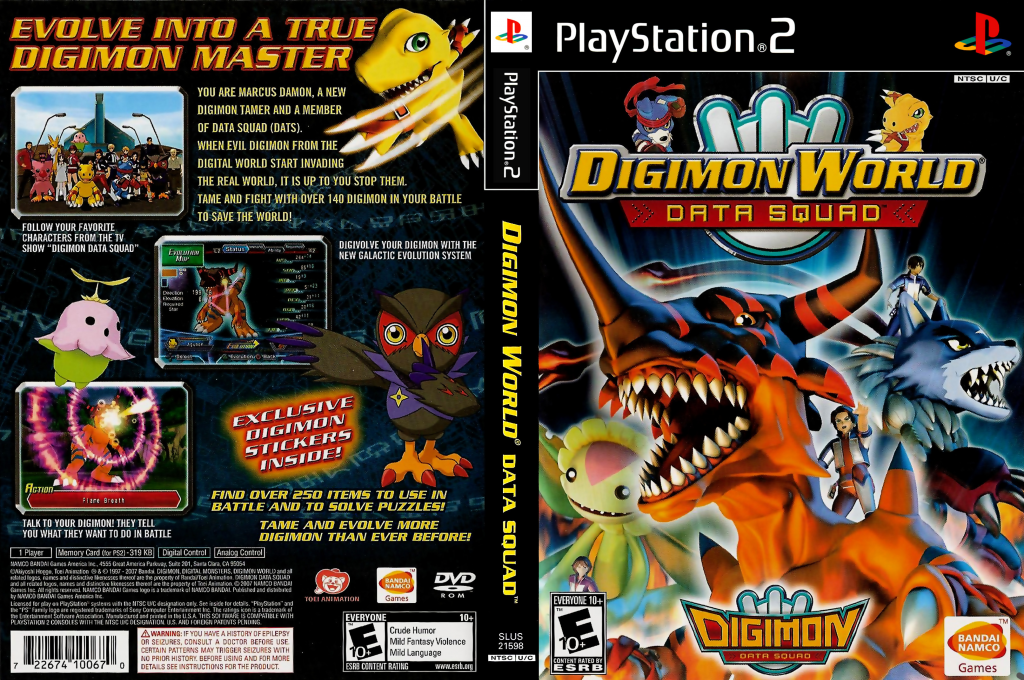 Digimon Savers - Another Mission — box-texture (US)