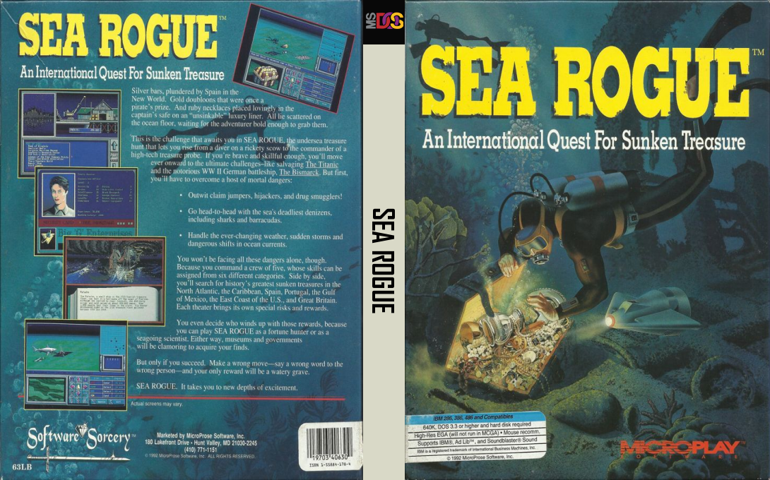 Sea Rogue — box-texture (US)