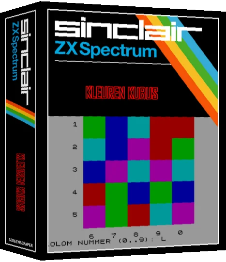 Kleuren Kubus — box-3D (SS)