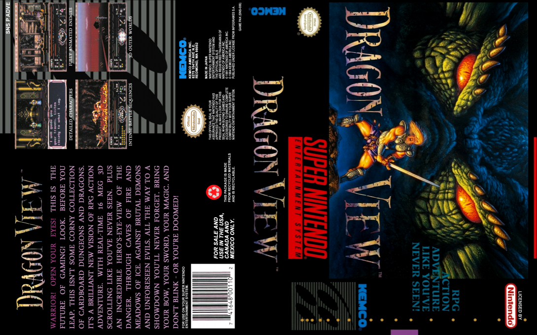 Dragon View — box-texture (US)