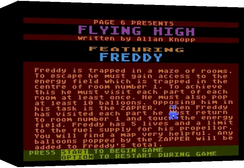 Flying High — box-3D (WOR)
