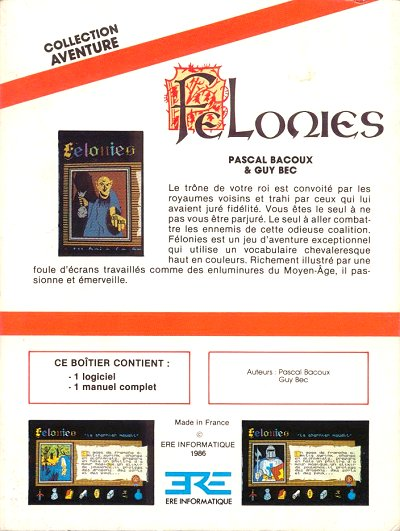 Félonies — box-2D-back (WOR)