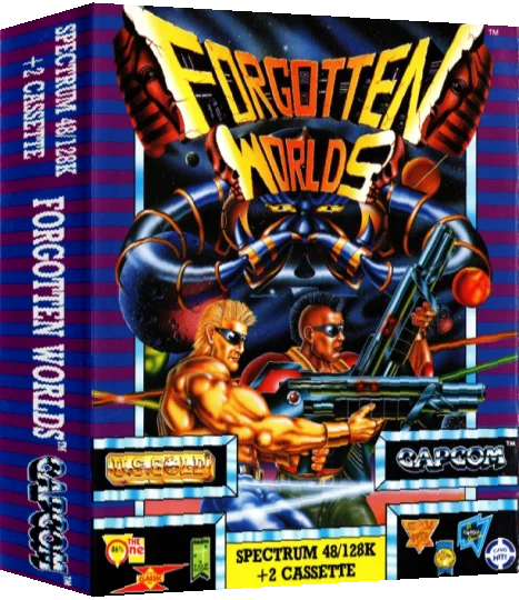 Forgotten Worlds — box-3D (EU)