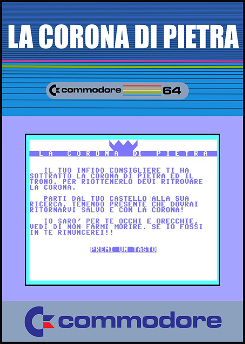 Corona Di Pietra, La box art