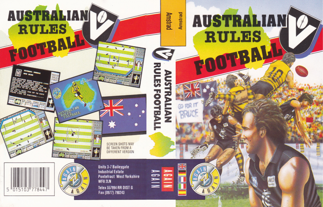 Australian Rules Football — box-texture (EU)