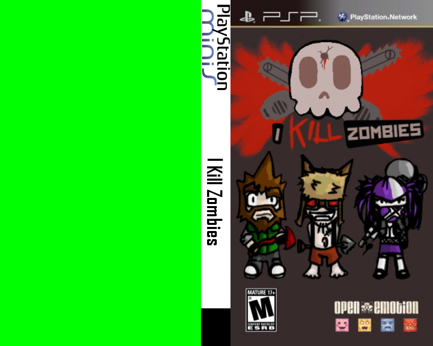 I Kill Zombies — box-texture (US)