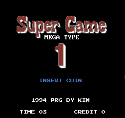 Super Game Mega Type 1 — sstitle (WOR)