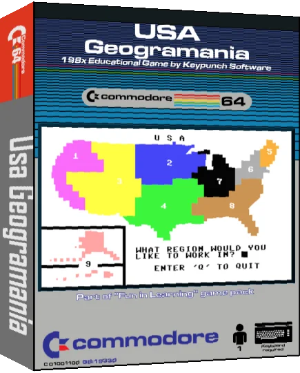USA Geogramania — box-3D (CUS)