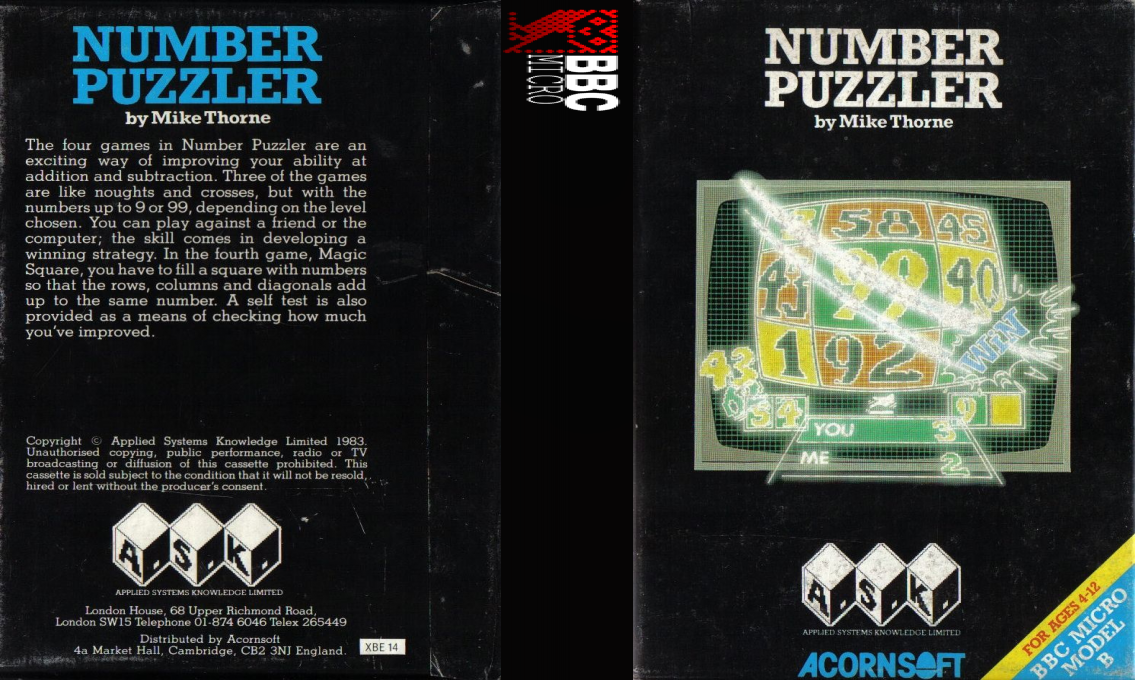 Number Puzzler — box-texture (EU)