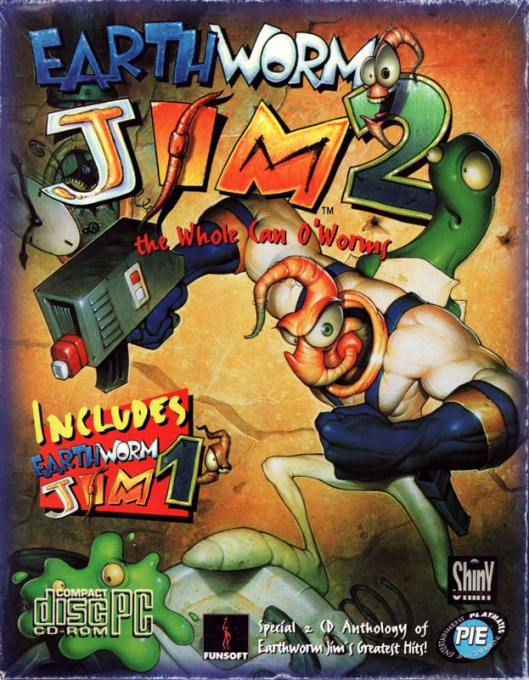 Earthworm Jim 2 — box-2D (EU)