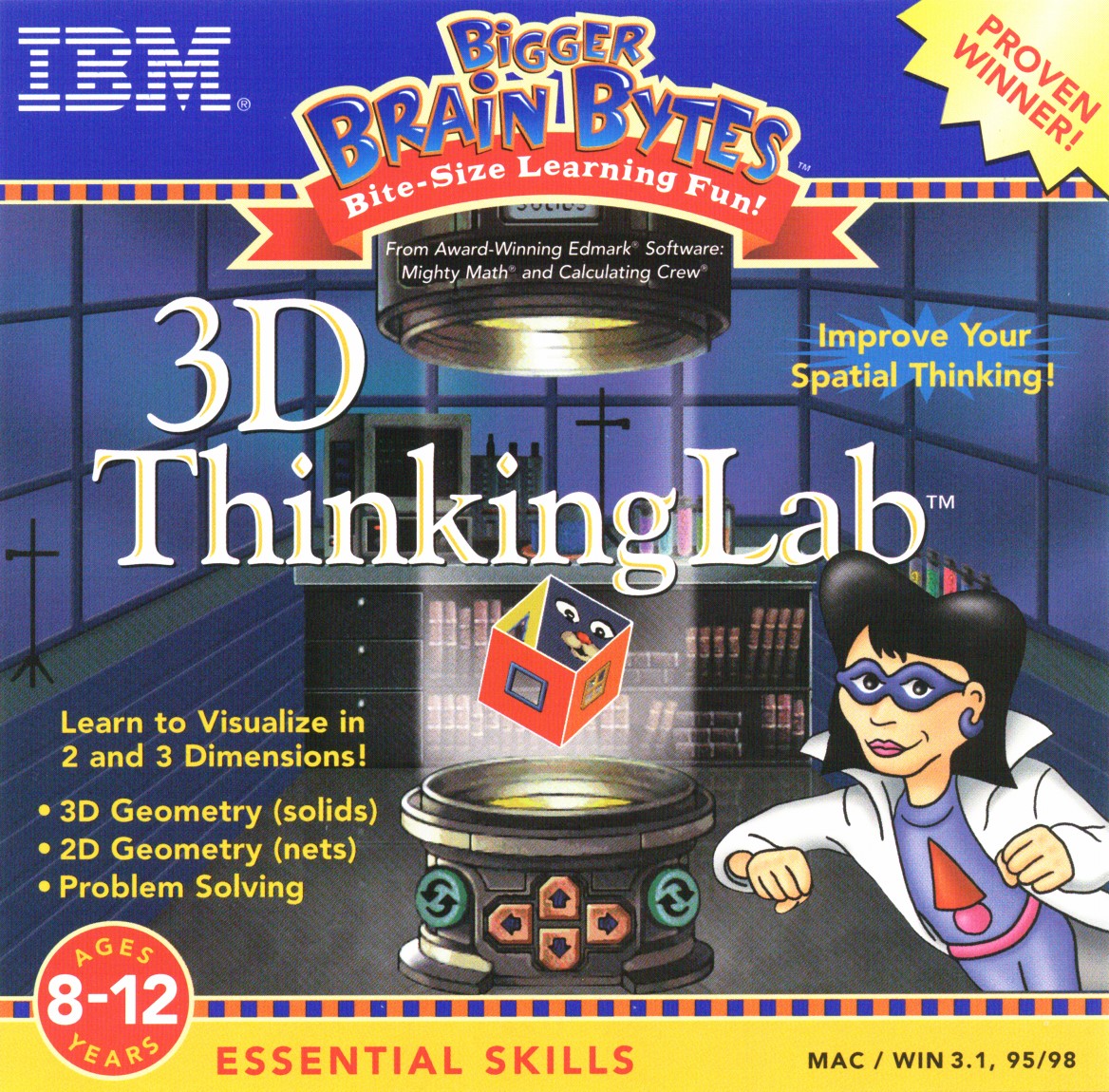3D Thinking Lab box art
