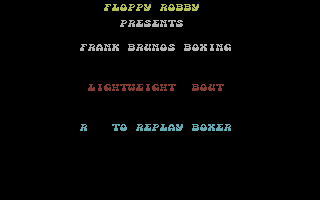 Frank Bruno's Boxing — sstitle (EU)