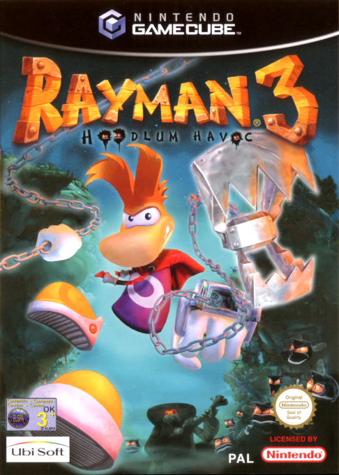 Rayman 3 - Hoodlum Havoc — box-2D (EU)