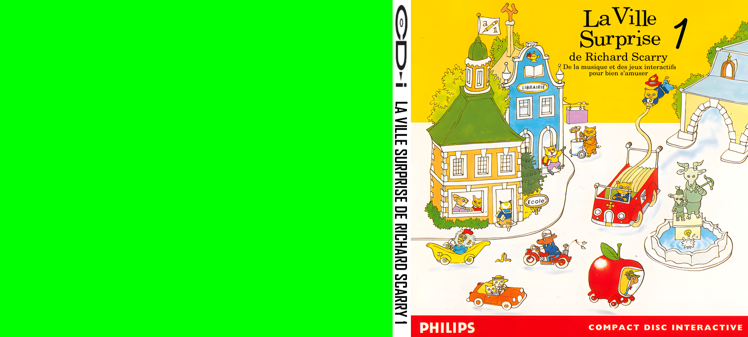 Richard Scarry's Best Neighbourhood Disc Ever! — box-texture (FR)