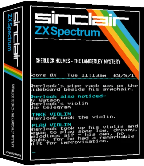 Sherlock Holmes - The Lamberley Mystery — box-3D (SS)