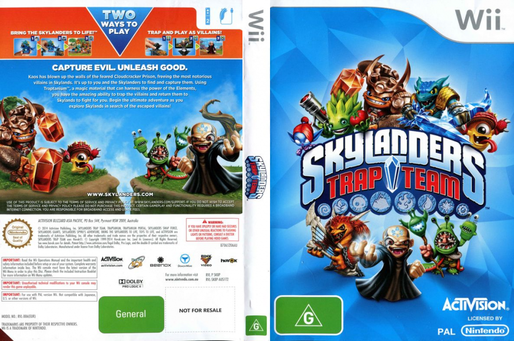 Skylanders - Trap Team — box-texture (AU)