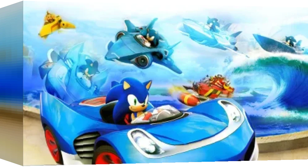 Sonic & All-Stars Racing Transformed — box-3D (WOR)
