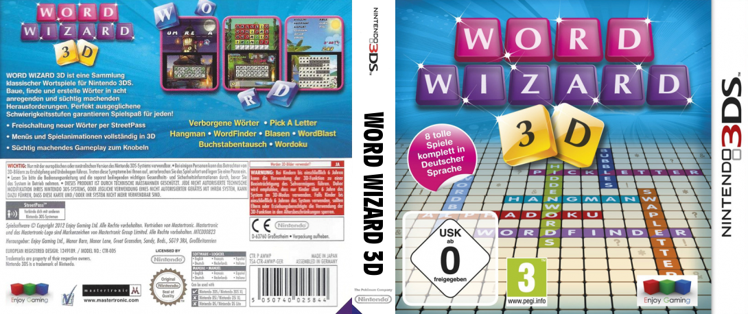 Word Wizard 3d — box-texture (DE)