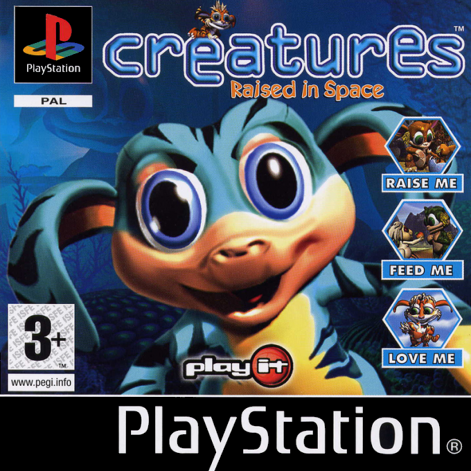 Creatures - Raised in Space — box-2D (FR)