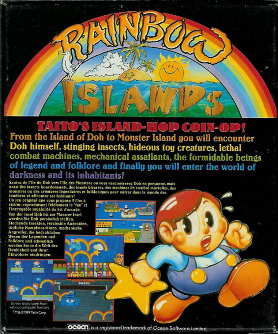Rainbow Islands — box-2D-back (EU)