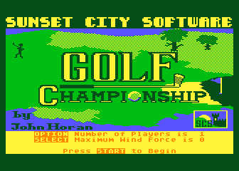 Golf Championship — sstitle (WOR)