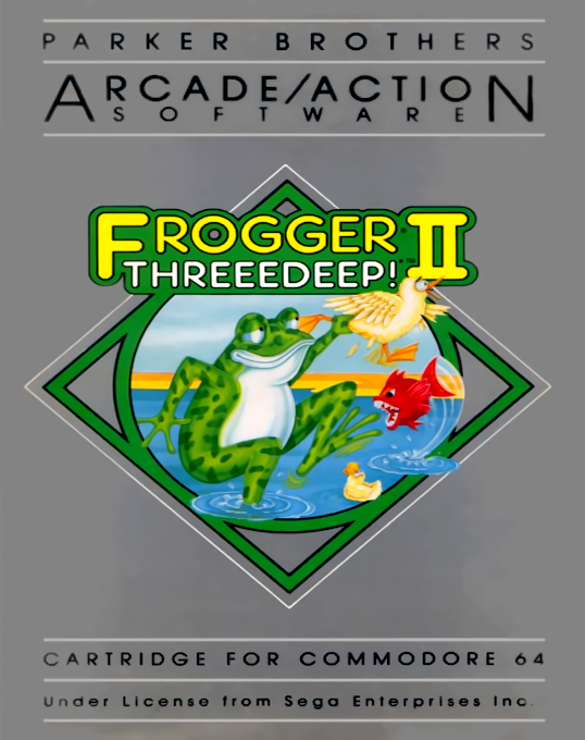 Frogger II : Threeedeep! box art