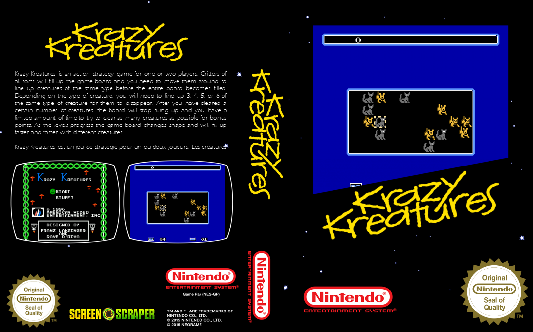 Krazy Kreatures — box-texture (SS)