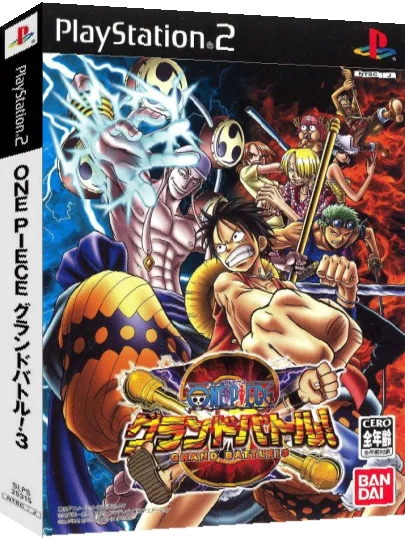 One Piece - Grand Battle! 3 — box-3D (JP)