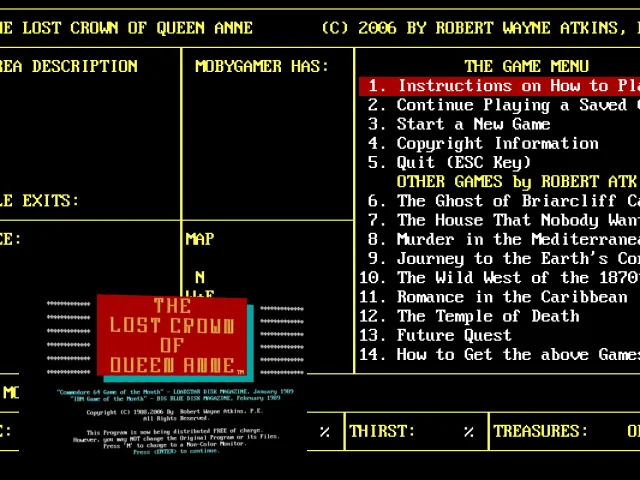 Lost Crown Of Queen Anne, The — mixrbv2 (WOR)