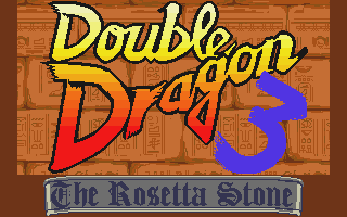 Double Dragon 3 - The Rosetta Stone — sstitle (EU)