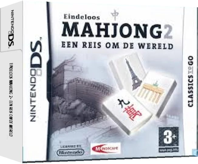 Eindeloos Mahjong 2 - Een Reis om de Wereld — box-3D (EU)