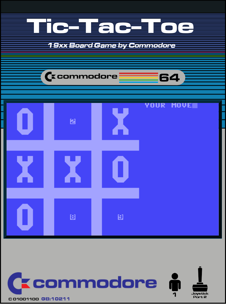 Tic-Tac-Toe box art