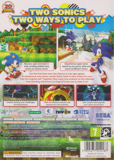 Sonic Generations — box-2D-back (EU)