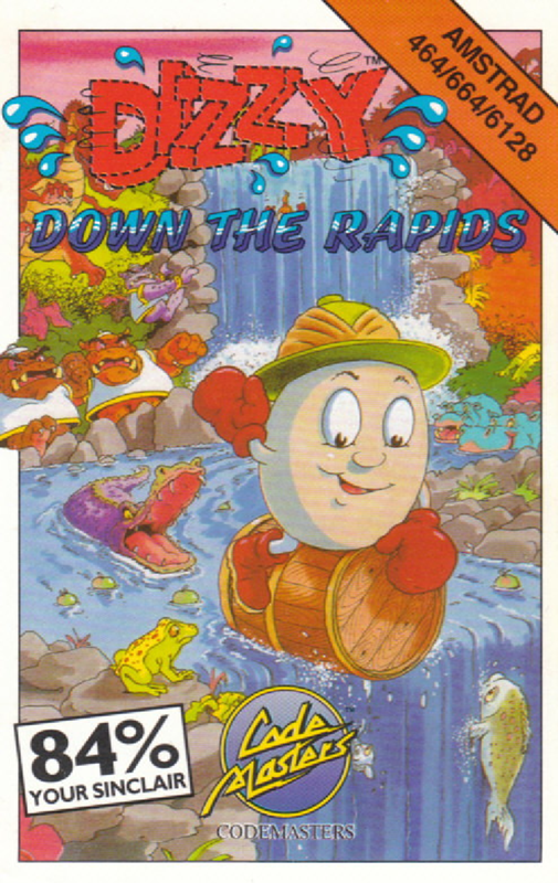 Dizzy - Down The Rapids box art