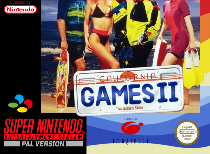 California Games 2 — box-2D (EU)