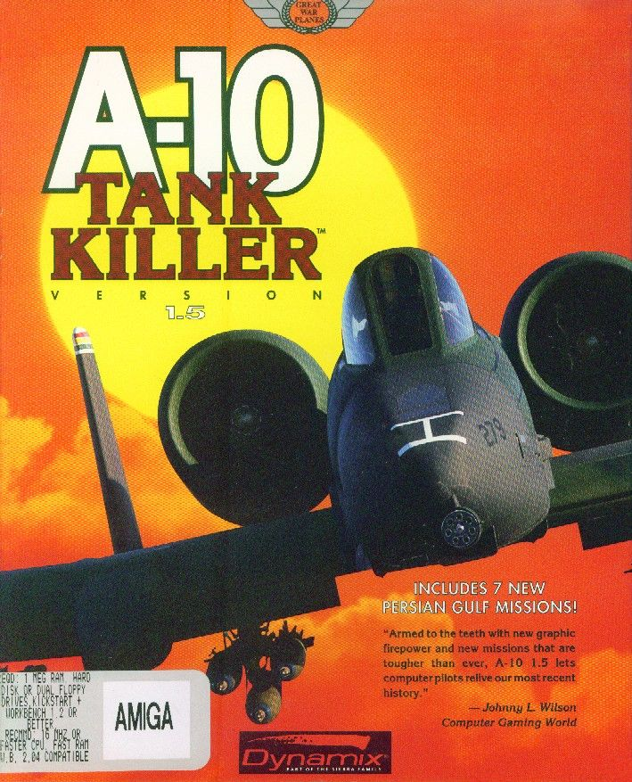 A-10 Tank Killer box art