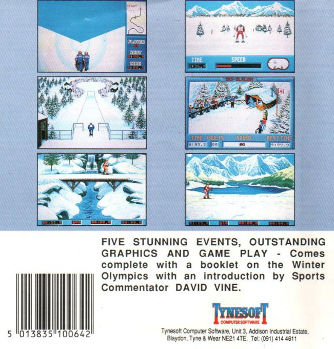 Winter Challenge - World Class Competition — box-2D-back (EU)